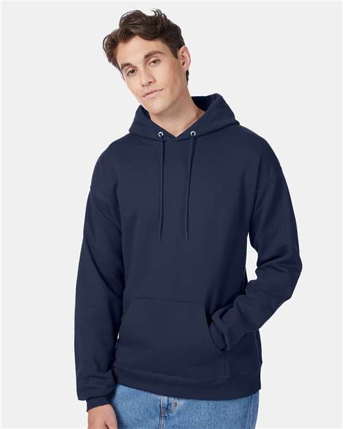 Custom Embroidered  Hanes Ecosmart® Hooded Sweatshirt P170 Navy