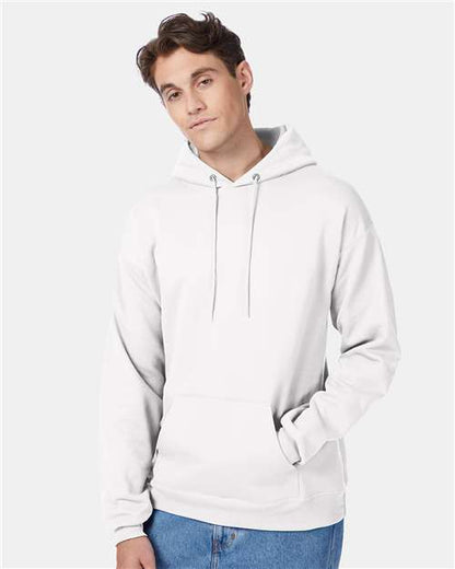 Custom Embroidered  Hanes Ecosmart® Hooded Sweatshirt P170 White