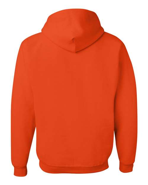 JERZEES NuBlend® Hooded Sweatshirt 996MR Blush Pink Custom Embroidered Business Logo