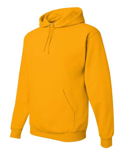 JERZEES NuBlend® Hooded Sweatshirt 996MR Gold Custom Embroidered Business Logo