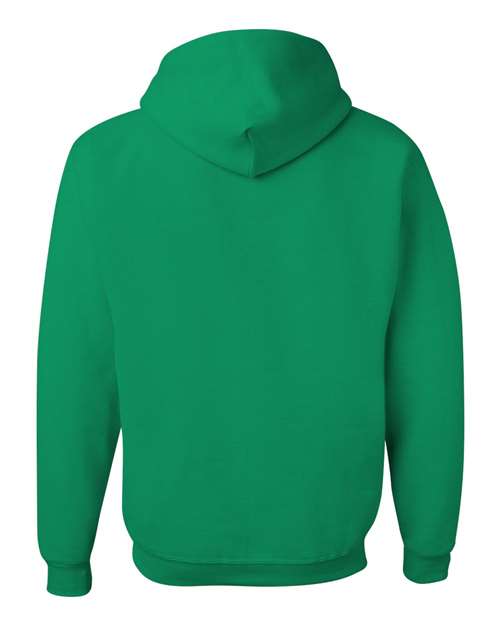 JERZEES NuBlend® Hooded Sweatshirt 996MR Kelly Custom Embroidered Business Logo