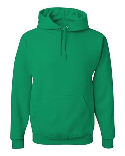 JERZEES NuBlend® Hooded Sweatshirt 996MR J. Navy Custom Embroidered Business Logo