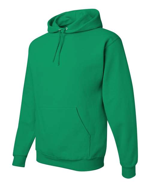 JERZEES NuBlend® Hooded Sweatshirt 996MR Kelly Custom Embroidered Business Logo