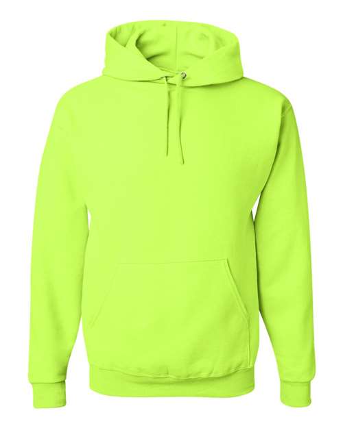 JERZEES NuBlend® Hooded Sweatshirt 996MR Safari Custom Embroidered Business Logo