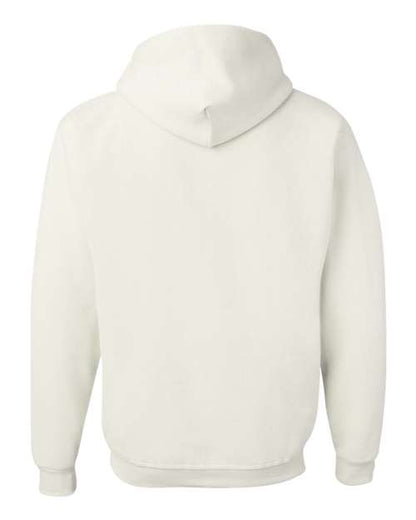 JERZEES NuBlend® Hooded Sweatshirt 996MR Vintage Heather Red Custom Embroidered Business Logo