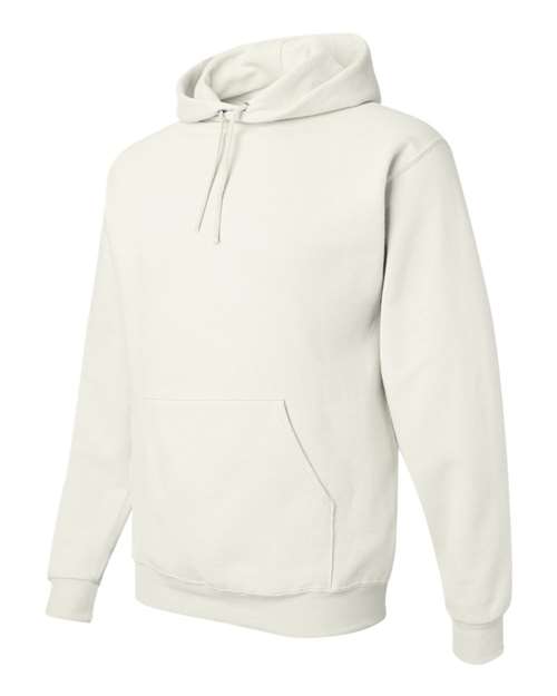 JERZEES NuBlend® Hooded Sweatshirt 996MR Vintage Heather Red Custom Embroidered Business Logo