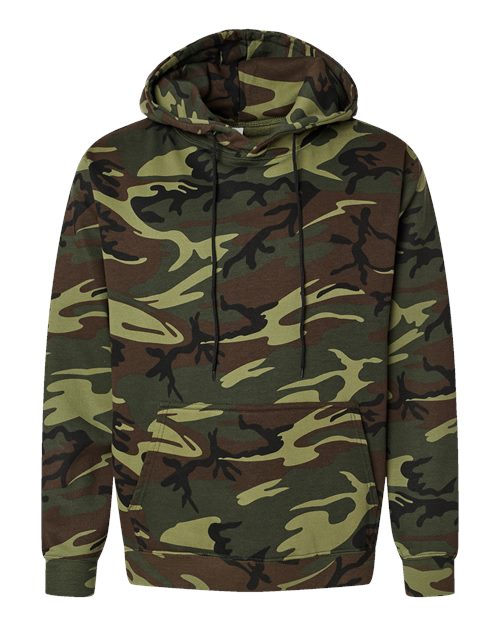 Code Five Camo Pullover Fleece Hoodie 3969
