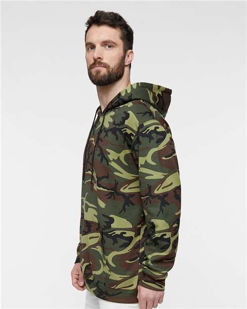 Code Five Camo Pullover Fleece Hoodie 3969