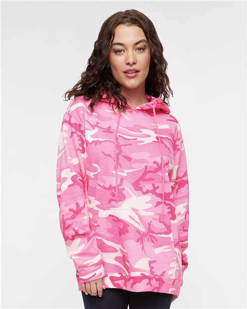 Custom Embroidered  Code Five Camo Pullover Fleece Hoodie 3969  