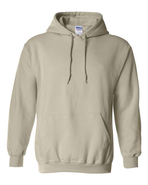 Gildan Heavy Blend™ Hooded Sweatshirt 18500 Safety Pink Custom Embroidered Business Logo