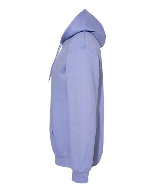 Gildan Heavy Blend™ Hooded Sweatshirt 18500 Violet Custom Embroidered Business Logo