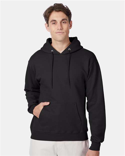 Custom Embroidered  Hanes Ultimate Cotton® Hooded Sweatshirt F170 Black