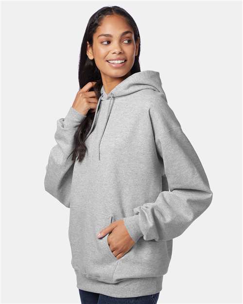 Hanes Ultimate Cotton® Hooded Sweatshirt F170 Light Steel
