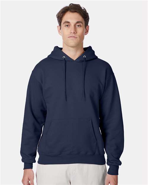 Custom Embroidered  Hanes Ultimate Cotton® Hooded Sweatshirt F170 Navy