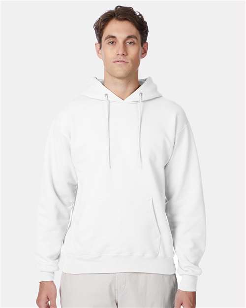 Custom Embroidered  Hanes Ultimate Cotton® Hooded Sweatshirt F170 White