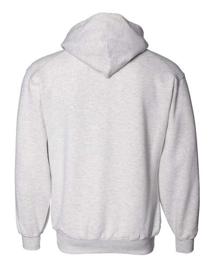 Custom EmbroideredBadger Unisex Hooded Sweatshirt 404 Ash
