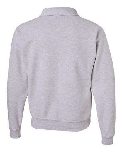 JERZEES Super Sweats NuBlend® Quarter-Zip Cadet Collar Sweatshirt 4528MR Custom Embroidered Business Logo