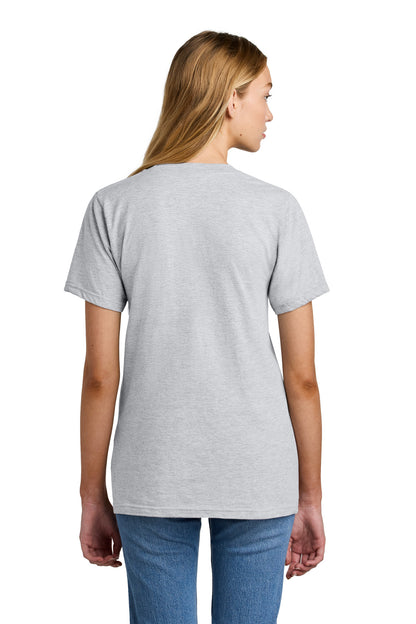 Custom Embroidered American Apparel  Fine Jersey Unisex T-Shirt 2001,Ash Grey