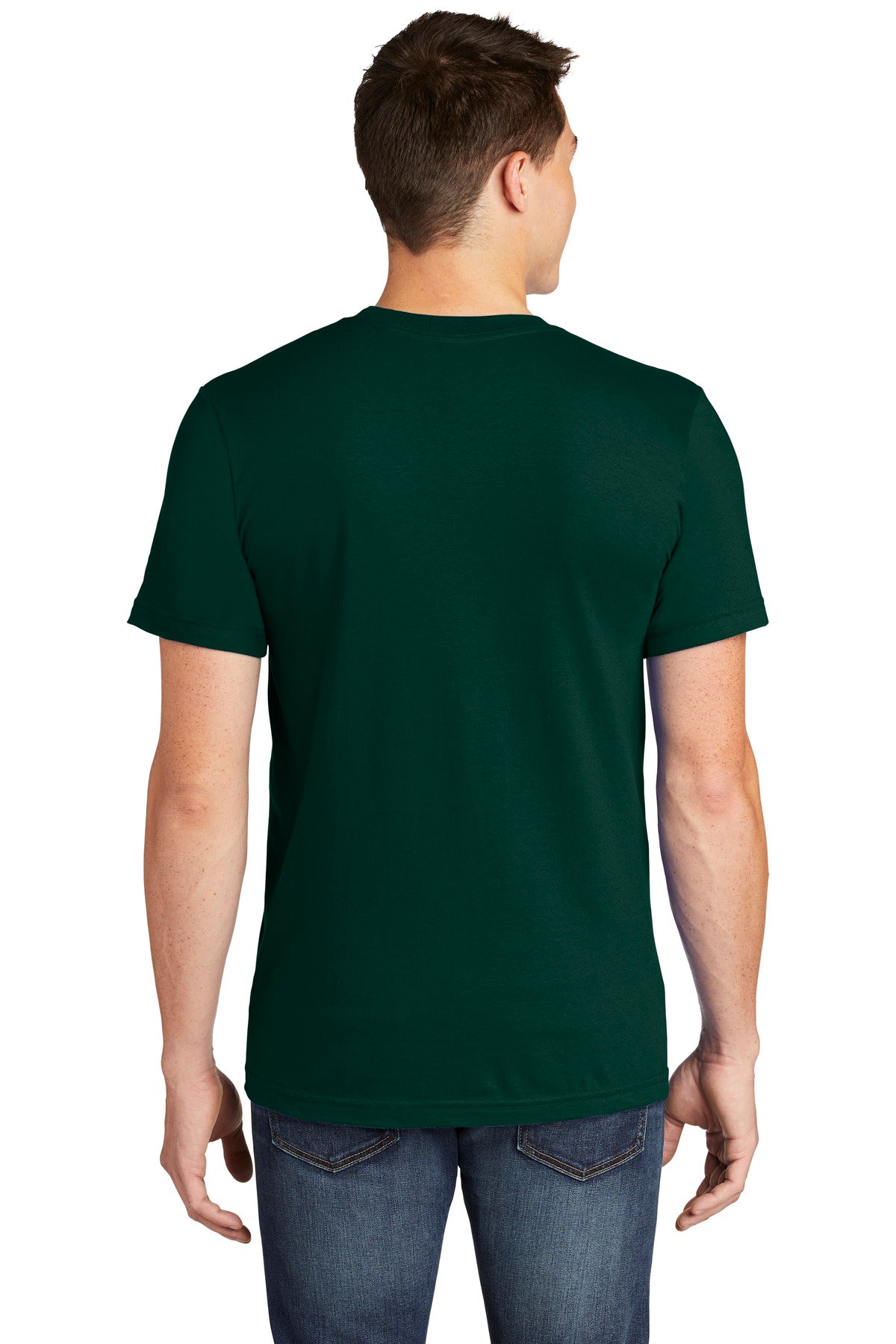 Custom Embroidered American Apparel  Fine Jersey Unisex T-Shirt 2001,Forest