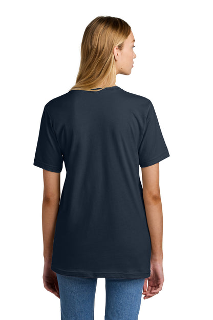 Custom Embroidered American Apparel  Fine Jersey Unisex T-Shirt 2001,Navy