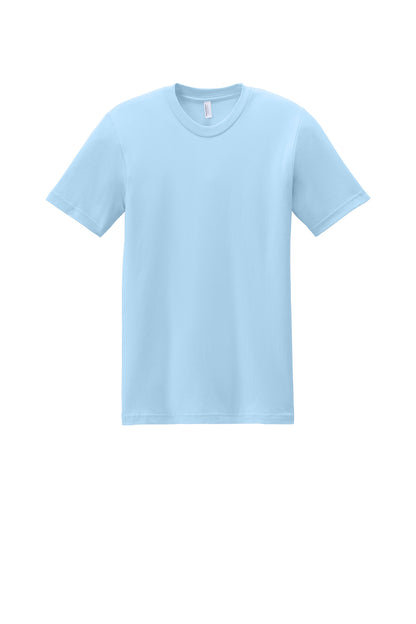 American Apparel  Fine Jersey Unisex T-Shirt 2001 Powder Blue