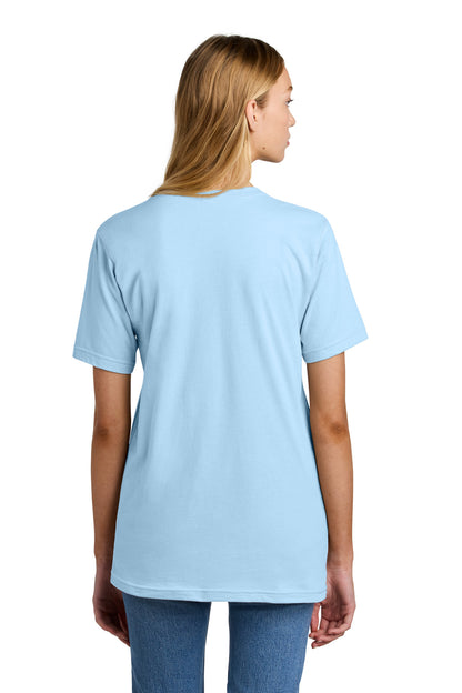 Custom Embroidered American Apparel  Fine Jersey Unisex T-Shirt 2001,Powder Blue
