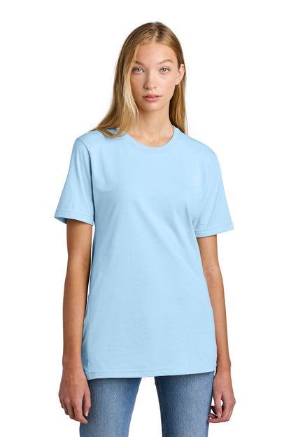 American Apparel  Fine Jersey Unisex T-Shirt 2001 Powder Blue