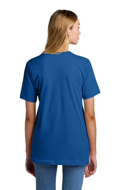 Custom Embroidered American Apparel  Fine Jersey Unisex T-Shirt 2001,Royal Blue