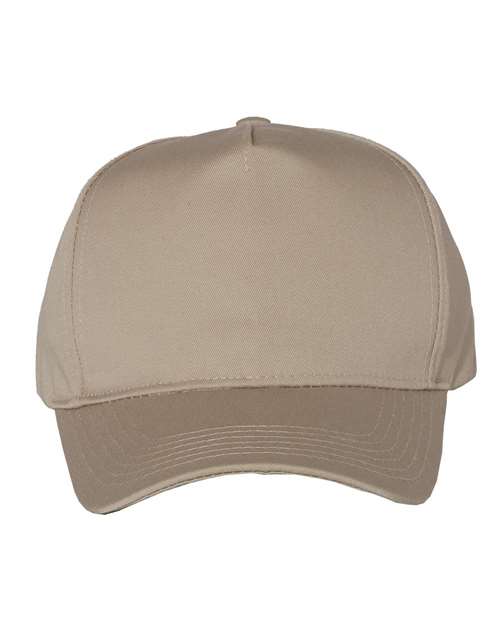 Valucap Five-Panel Twill Cap 8869