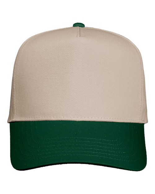 Valucap Five-Panel Twill Cap 487