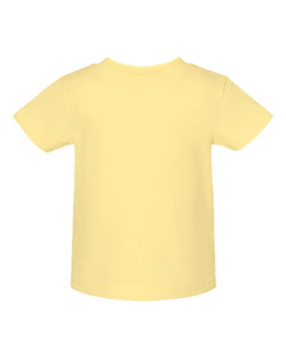 Rabbit Skins Infant Cotton Jersey Tee 3401 Banana