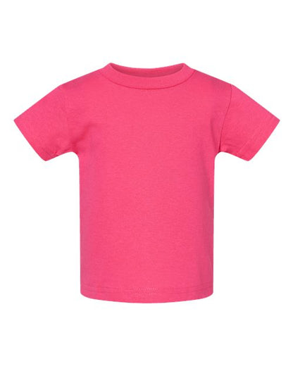 Rabbit Skins Infant Cotton Jersey Tee 3401 Hot Pink