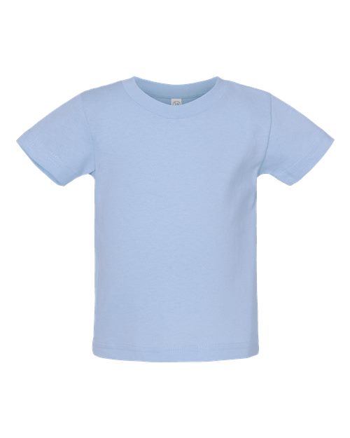 Rabbit Skins Infant Cotton Jersey Tee 3401 Light Blue