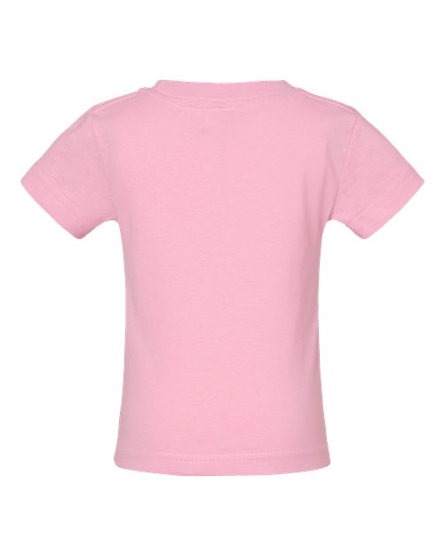 Rabbit Skins Infant Cotton Jersey Tee 3401 Pink