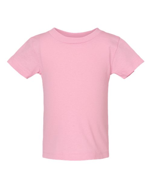 Rabbit Skins Infant Cotton Jersey Tee 3401 Pink