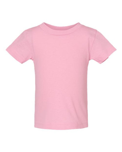 Rabbit Skins Infant Cotton Jersey Tee 3401 Pink