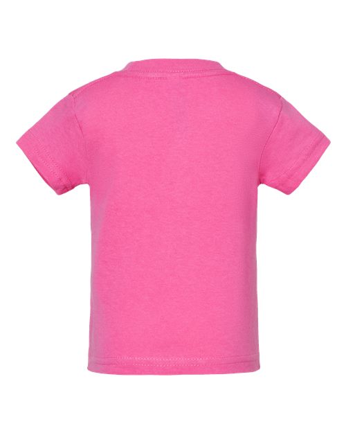 Rabbit Skins Infant Cotton Jersey Tee 3401 Raspberry