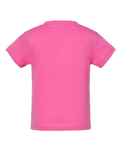 Rabbit Skins Infant Cotton Jersey Tee 3401 Raspberry