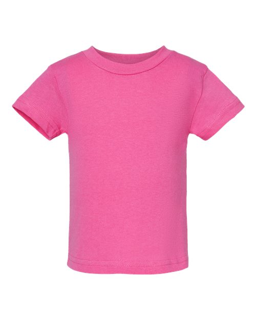 Rabbit Skins Infant Cotton Jersey Tee 3401 Raspberry