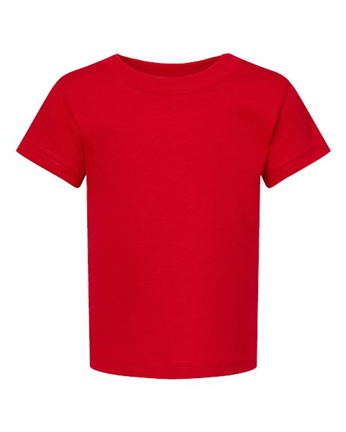 Rabbit Skins Infant Cotton Jersey Tee 3401 Red