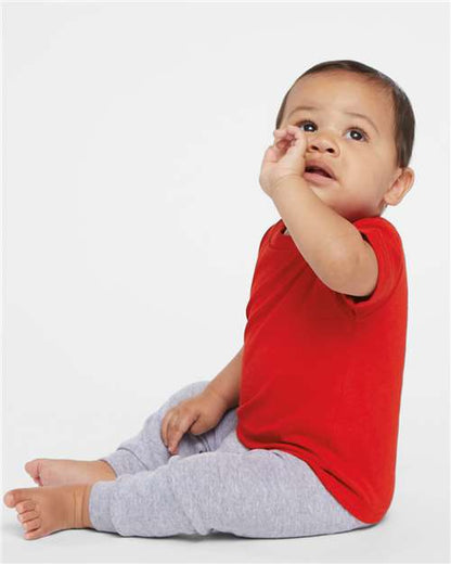 Rabbit Skins Infant Cotton Jersey Tee 3401 Red