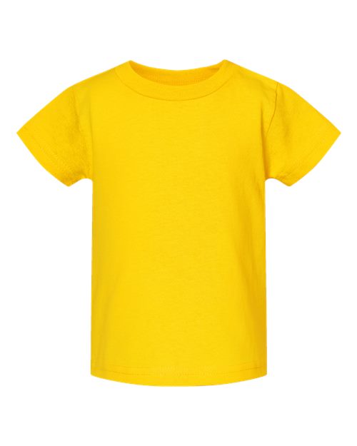 Rabbit Skins Infant Cotton Jersey Tee 3401 Yellow