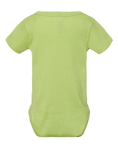 Rabbit Skins Infant Baby Rib Bodysuit 4400 Key Lime