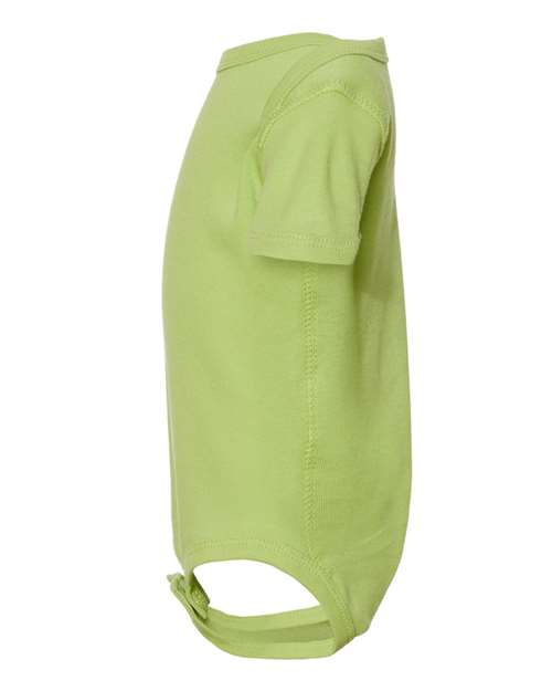 Rabbit Skins Infant Baby Rib Bodysuit 4400 Key Lime