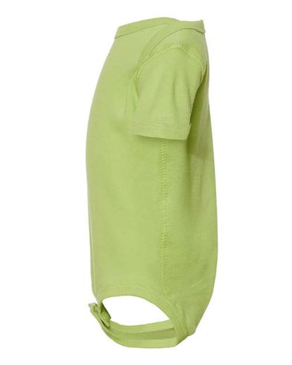 Rabbit Skins Infant Baby Rib Bodysuit 4400 Key Lime