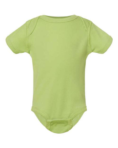 Rabbit Skins Infant Baby Rib Bodysuit 4400 Key Lime