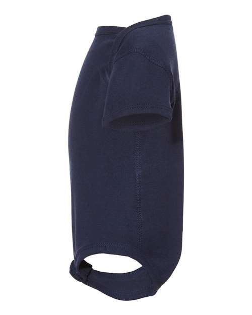 Rabbit Skins Infant Baby Rib Bodysuit 4400 Navy