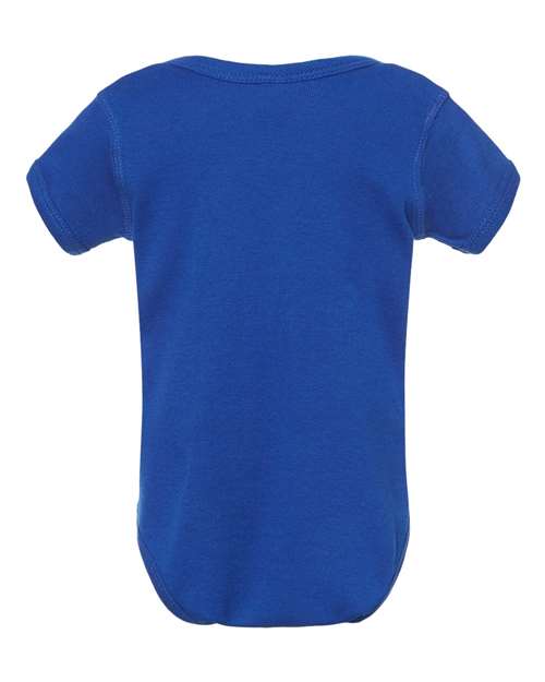 Rabbit Skins Infant Baby Rib Bodysuit 4400 Royal