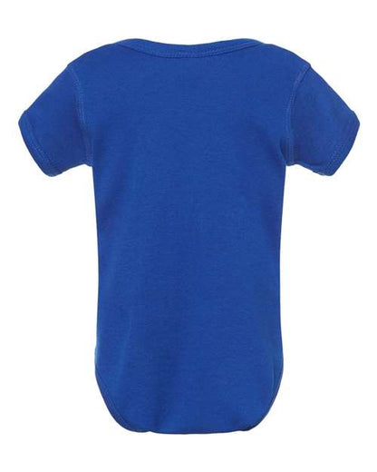 Rabbit Skins Infant Baby Rib Bodysuit 4400 Royal