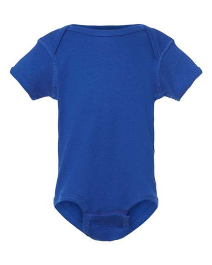 Rabbit Skins Infant Baby Rib Bodysuit 4400 Royal